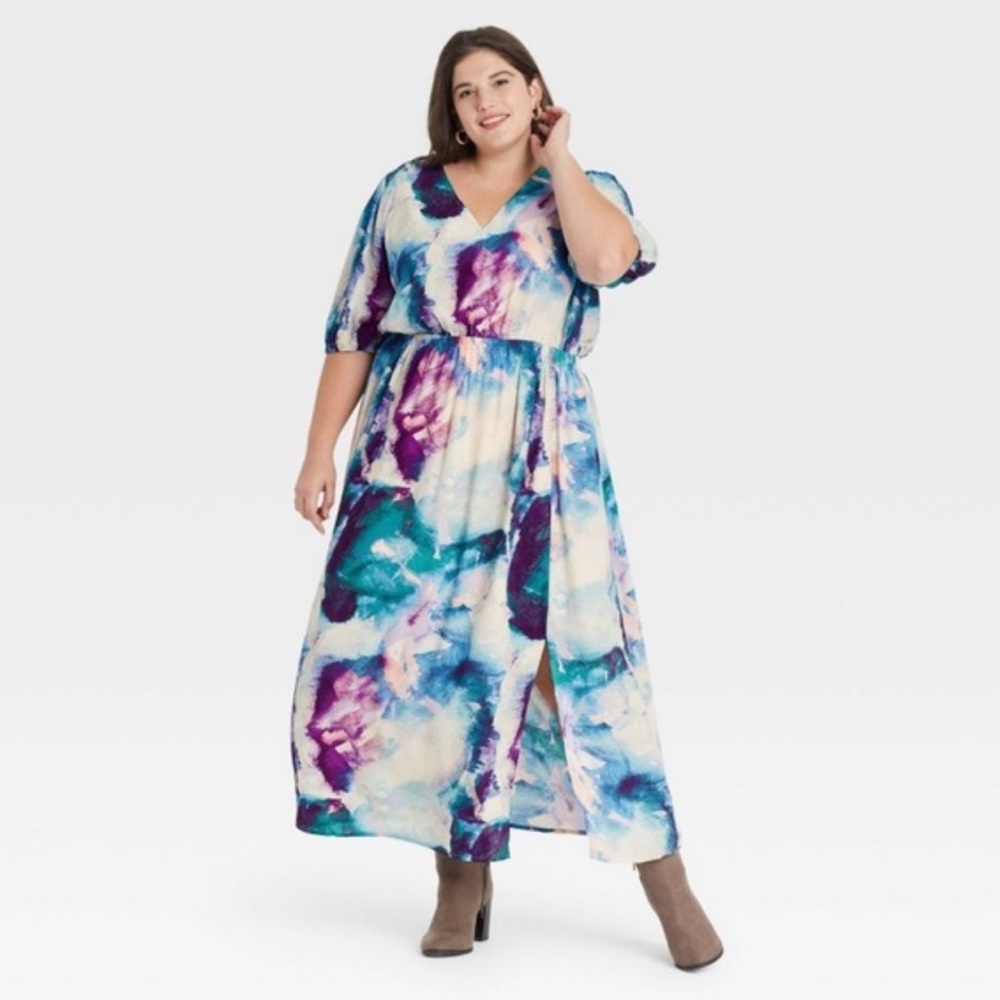 NWOT 4X Maxi Dress